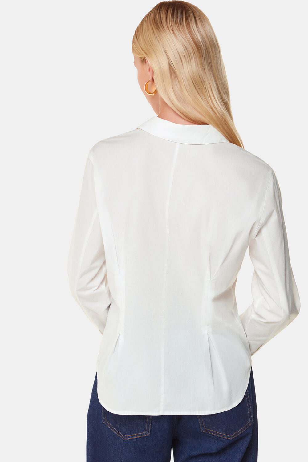 Waisted Cotton Shirt