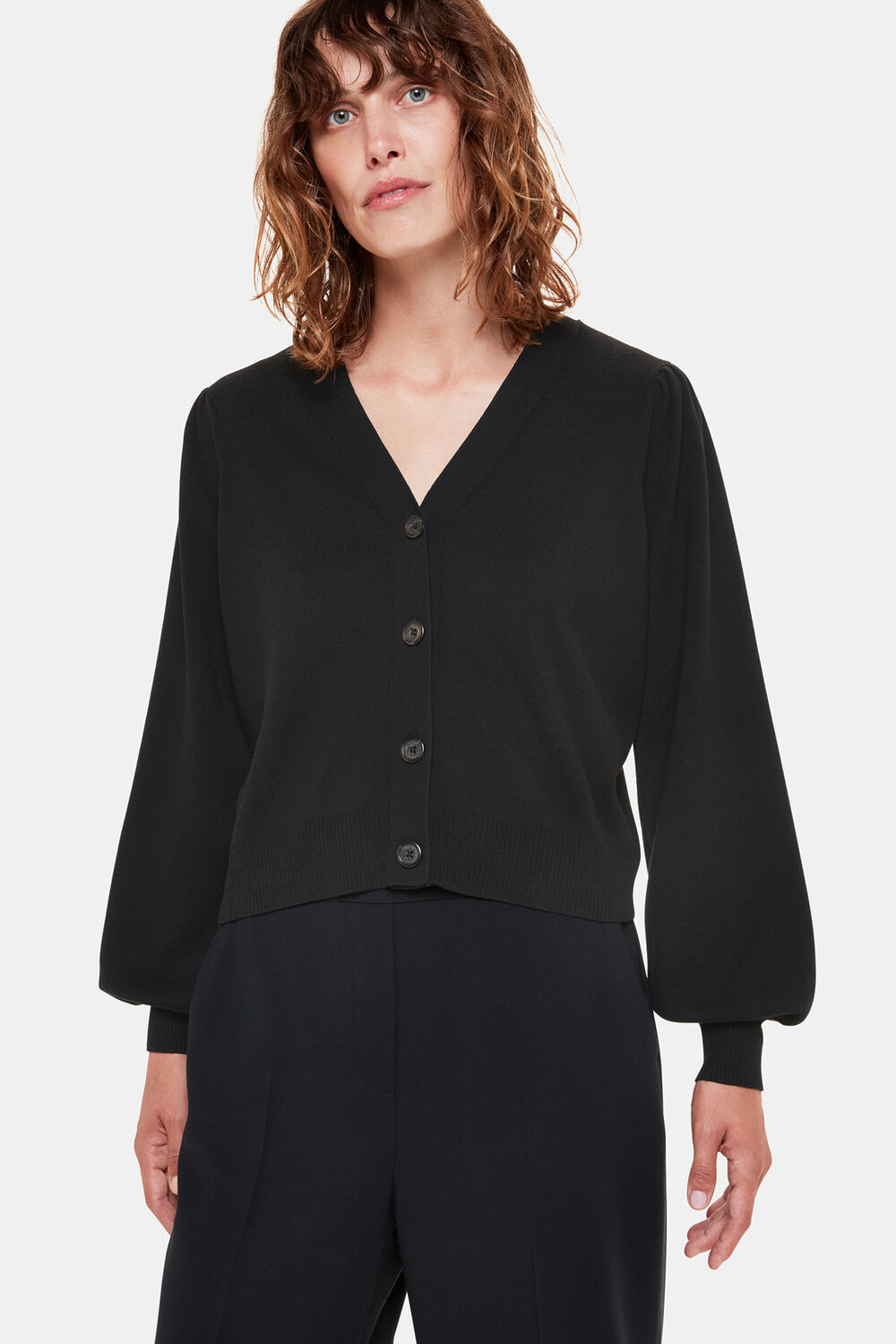 Puff Sleeve Cardigan