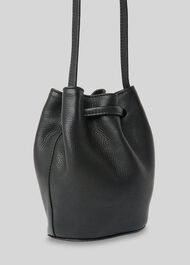 Ammie Mini Drawstring Bag Black