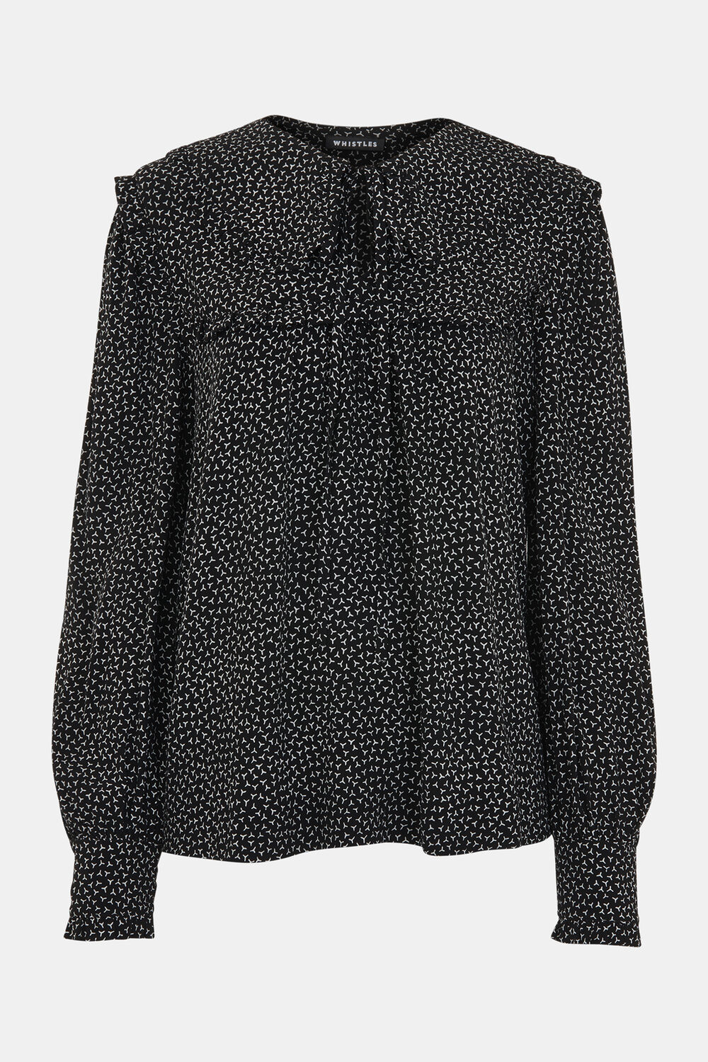 Scattered Y Saskia Collar Top
