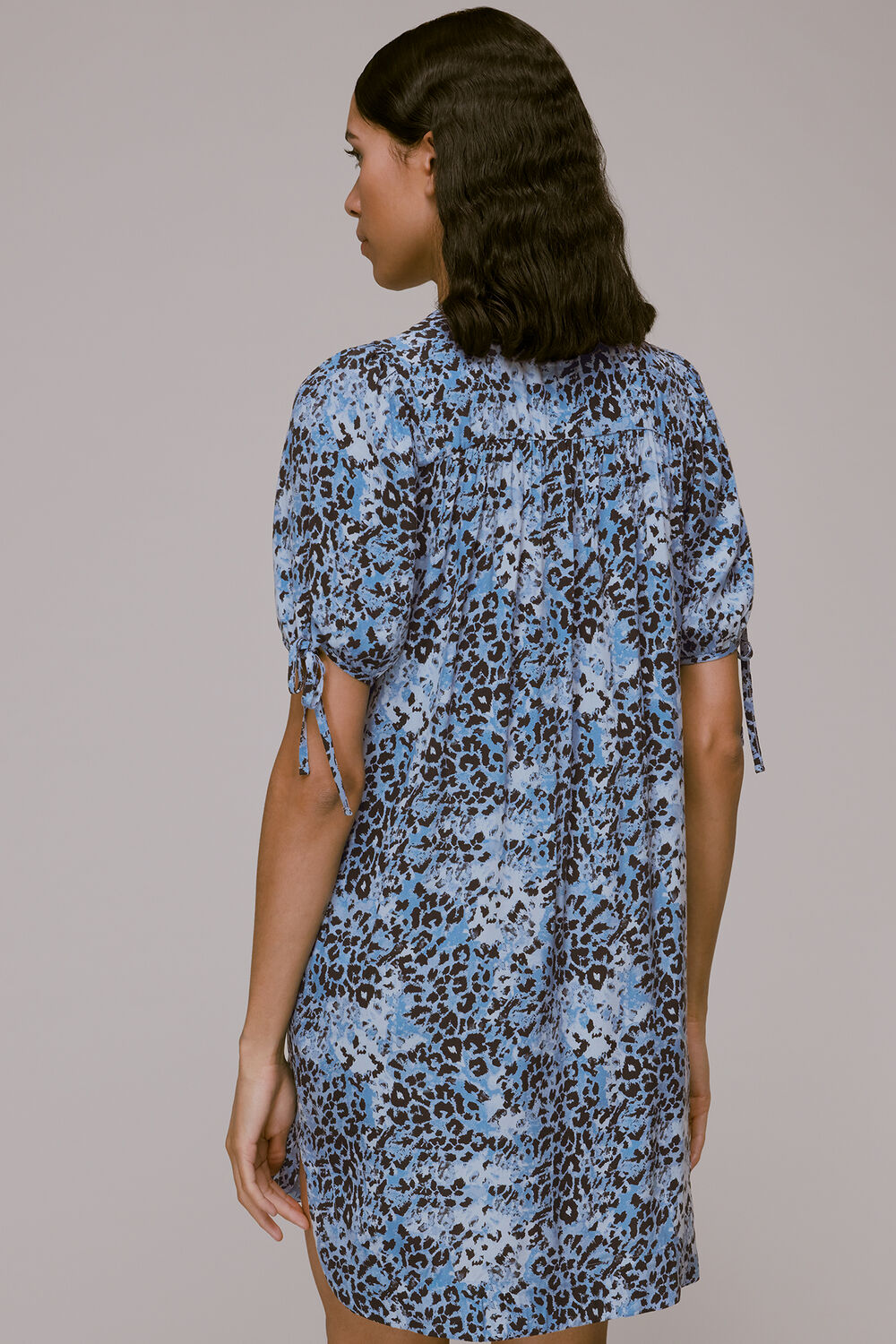 Hyena Spot Button Up Dress
