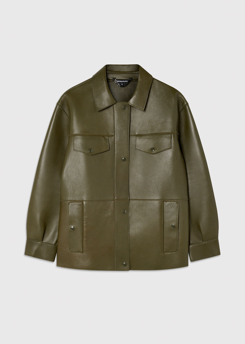 Clean Bonded Leather Jacket