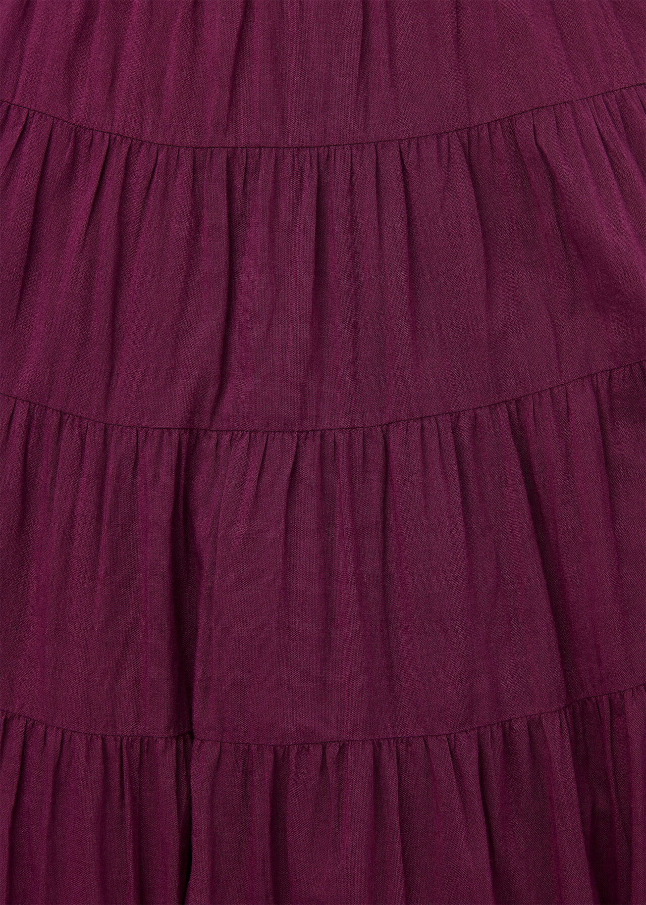 Petite Cotton Tiered Maxi Sun Dress