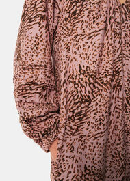 Animal Swirl Cocoon Dress