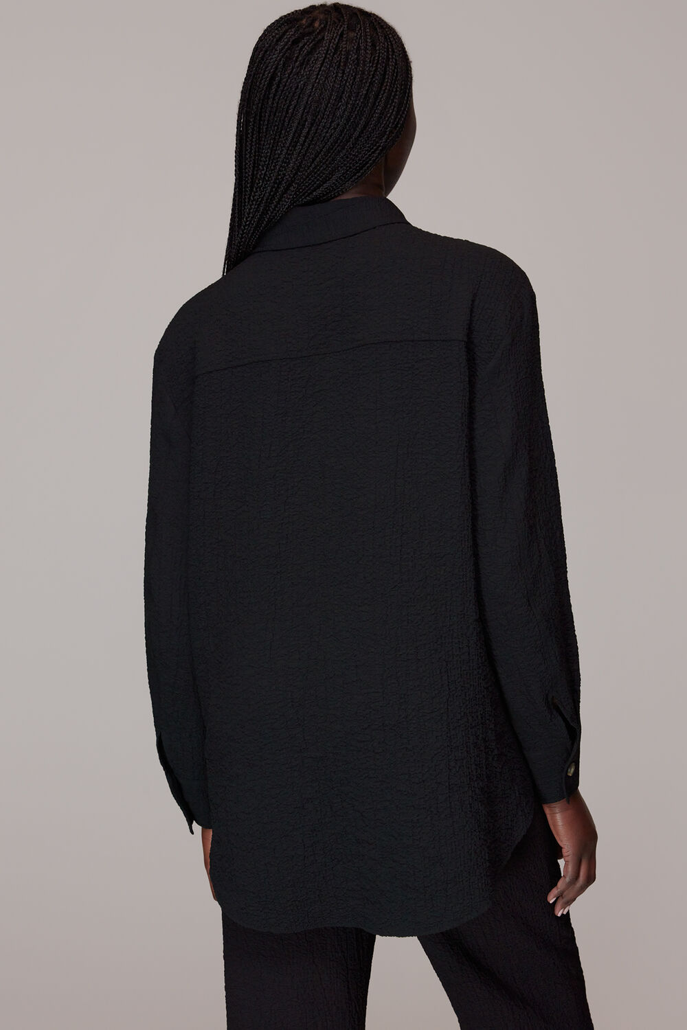 Lola Crinkle Overshirt