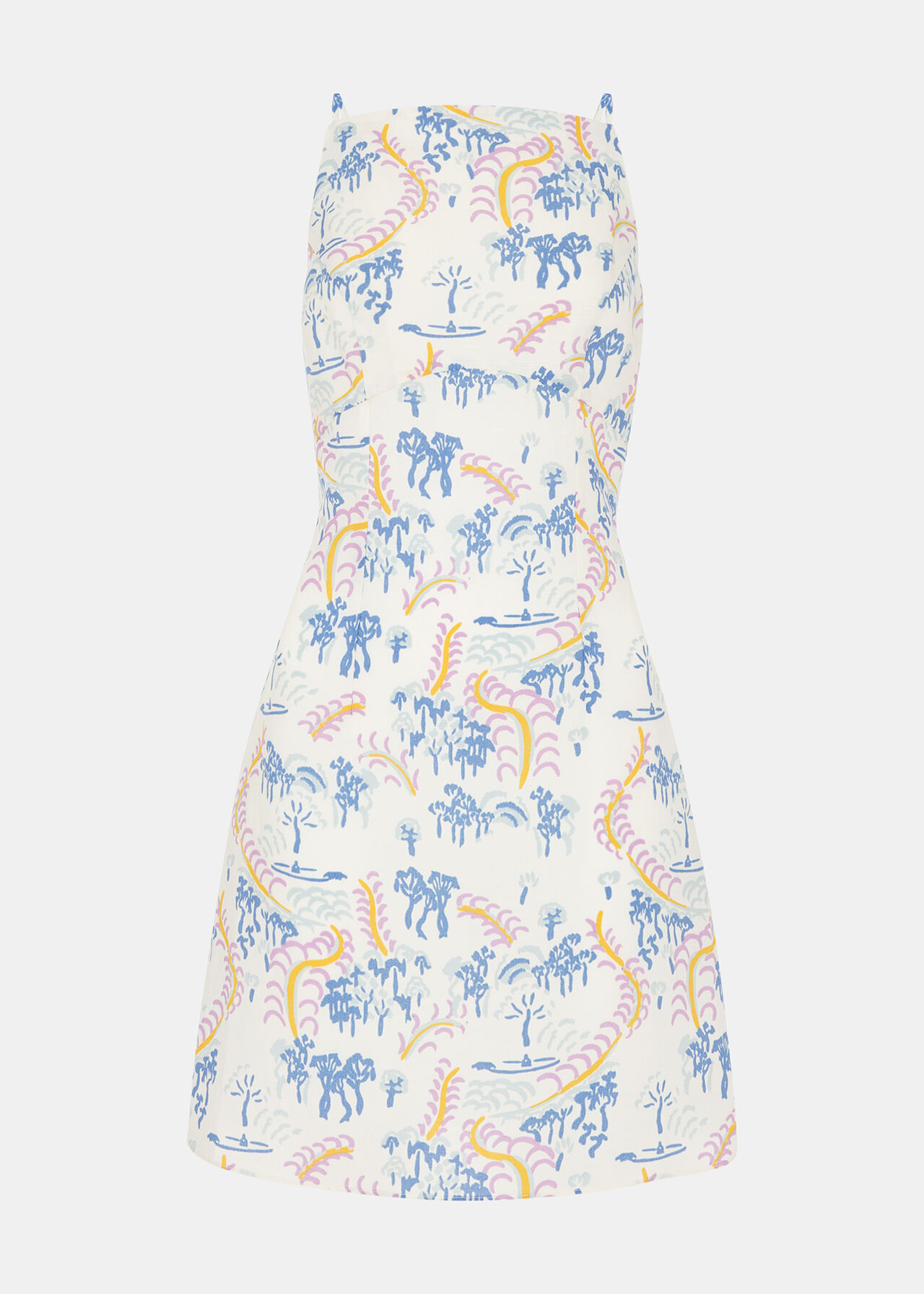 Rainforest Linen Blend Dress