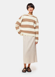 Wide Stripe Sweat