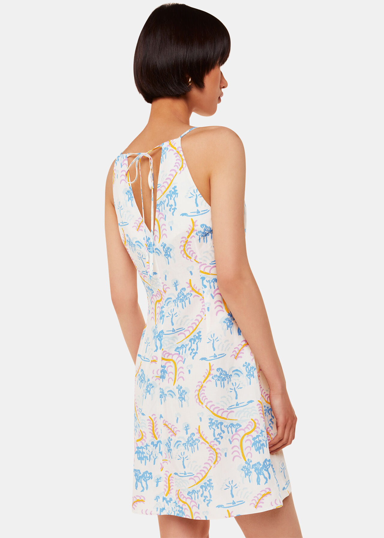 Rainforest Linen Blend Dress