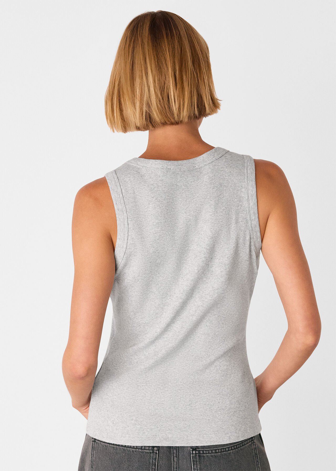 Ellis V Neck Jersey Vest