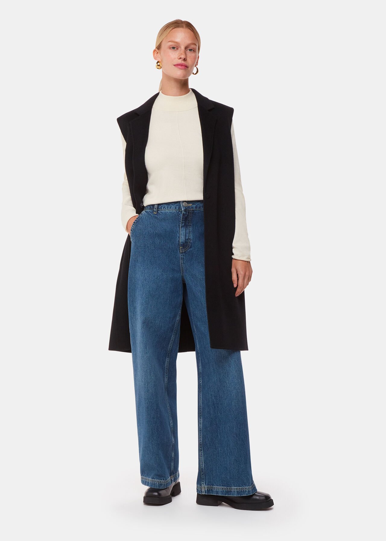 Mira Funnel Neck Knit