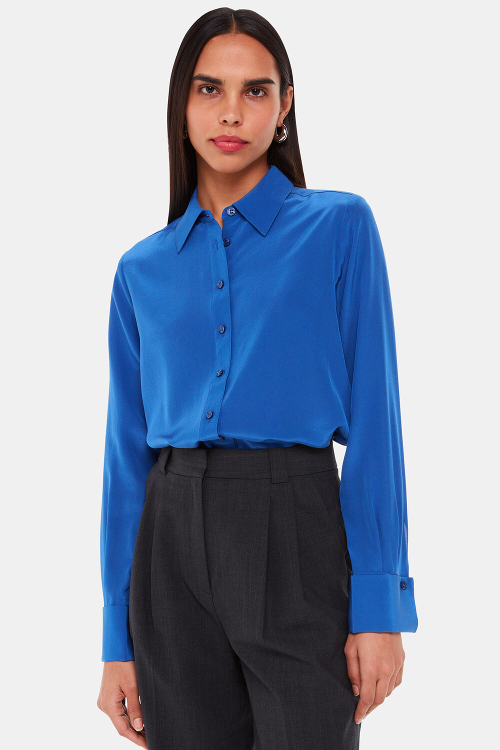 Blue Ultimate Silk Shirt