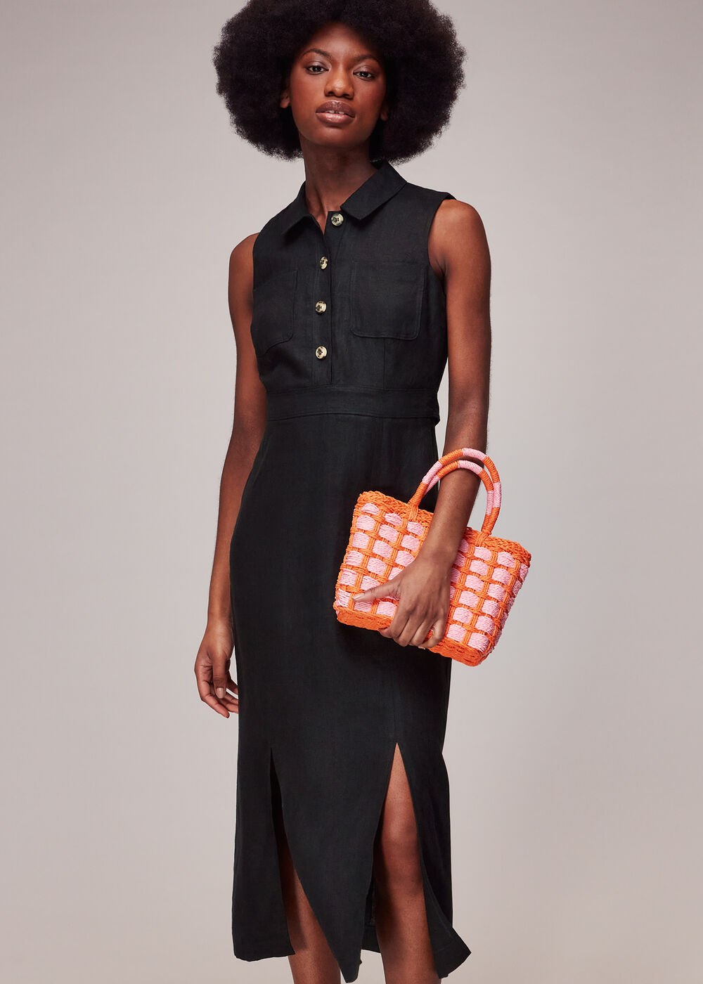 Molly Linen Midi Dress