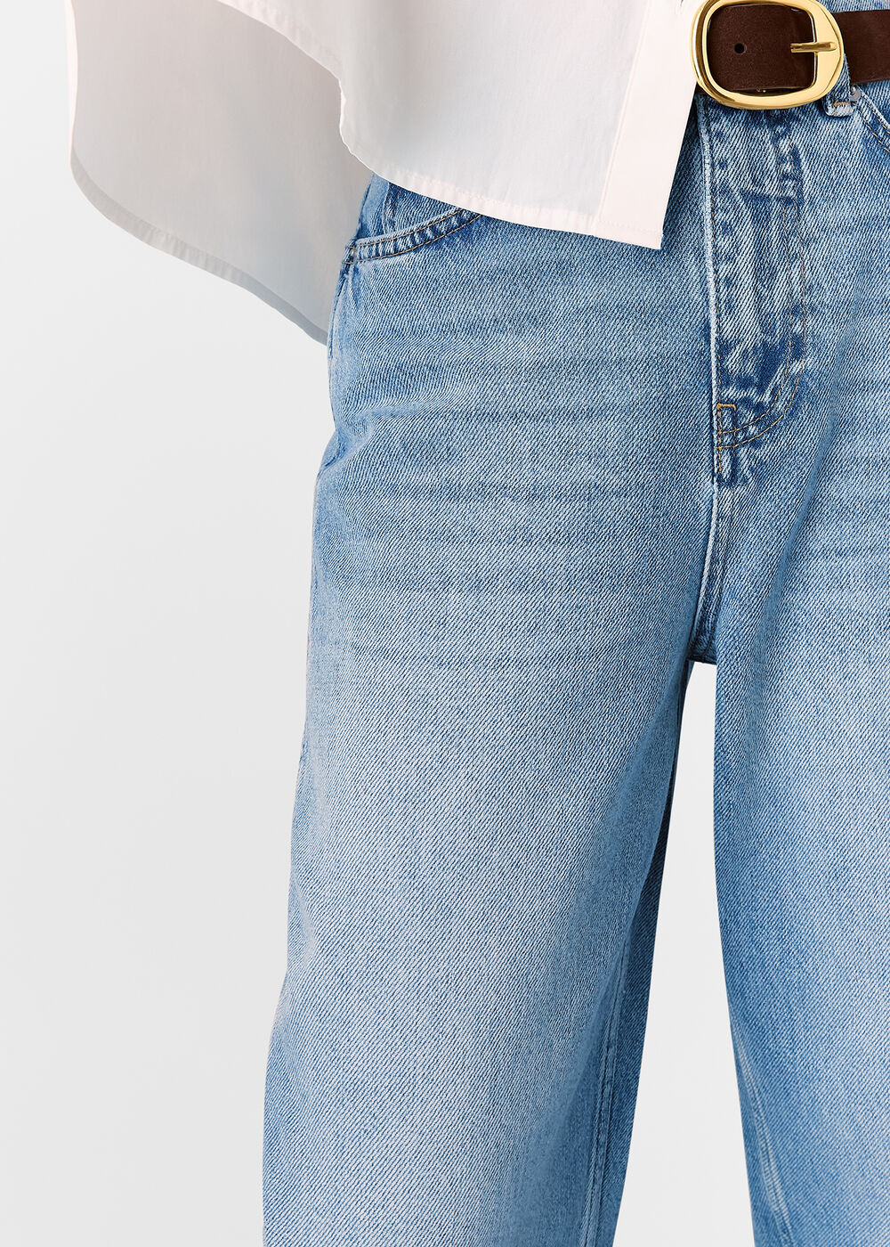 Petite Authentic Barrel Leg Jean