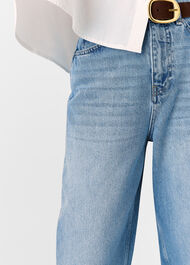 Petite Authentic Barrel Leg Jean