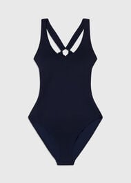 Textured Detail Swimsuit