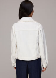 Collar Detail Denim Jacket