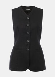 Petite Molly Linen Waistcoat