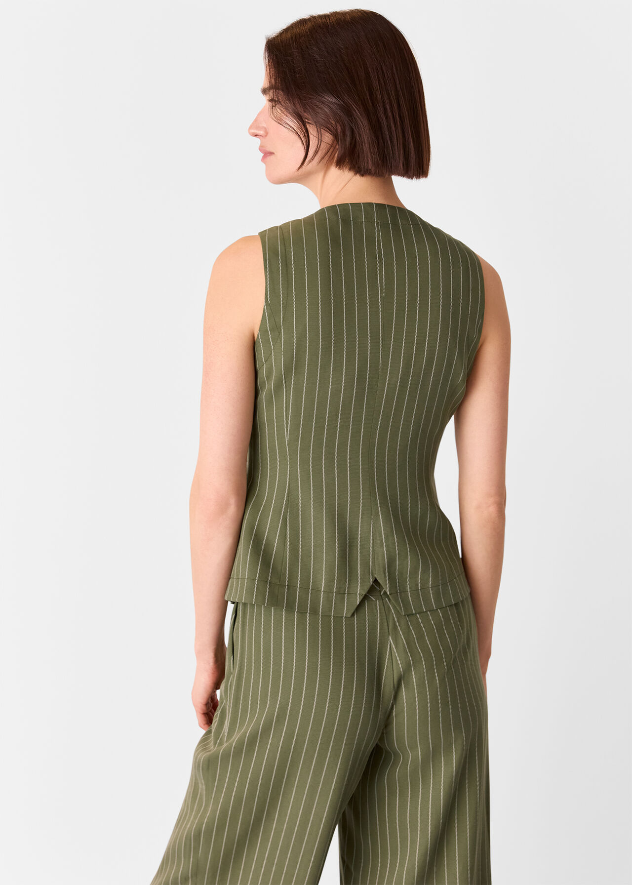 Lottie Pinstripe Waistcoat
