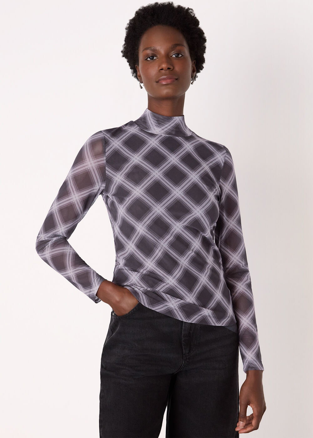 Check Print Mesh Top