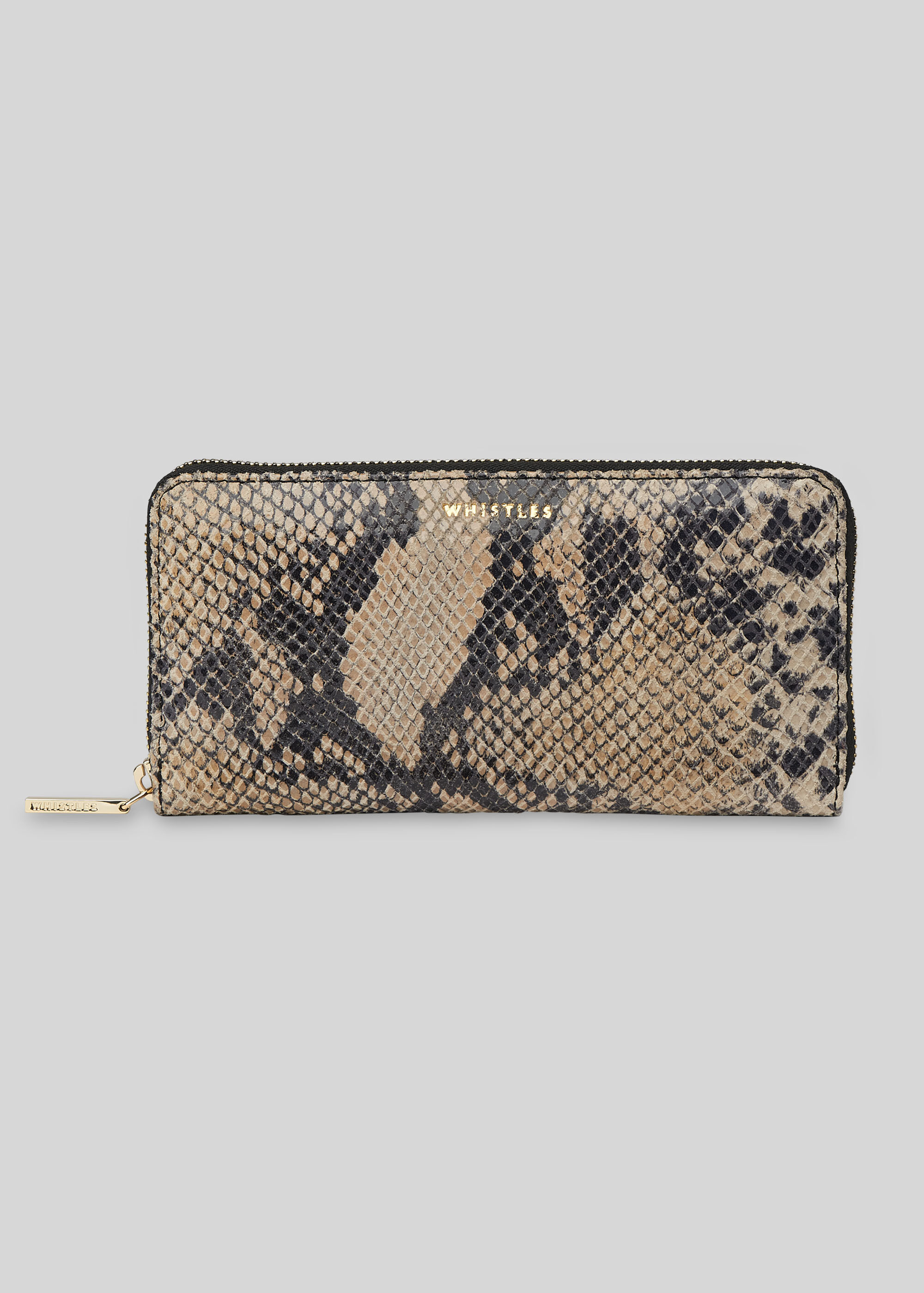 Snake print sales purse