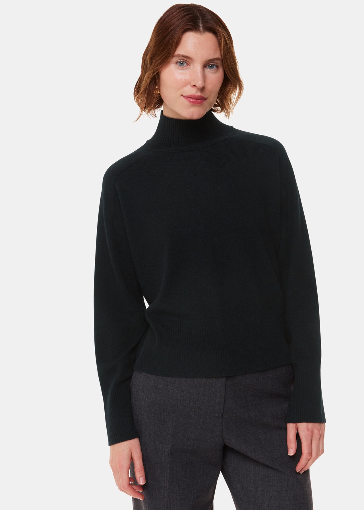 Cashmere Funnel Neck
