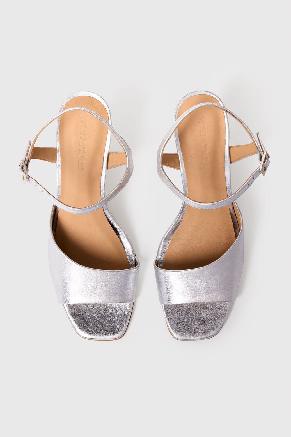 Asymmetric High Heeled Sandal