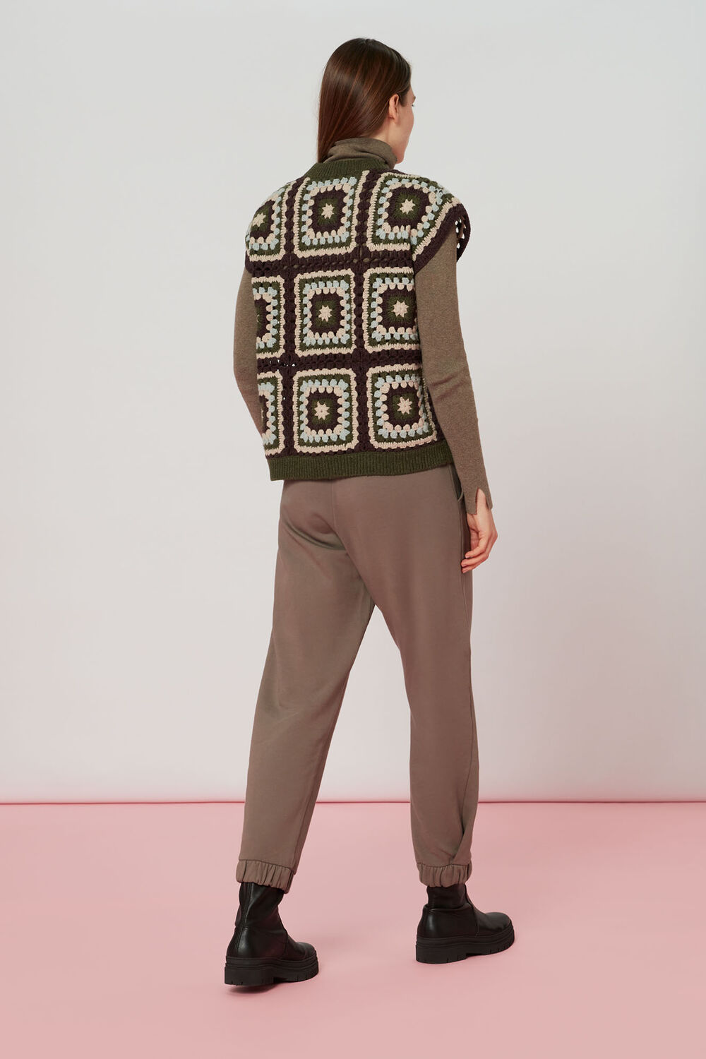 Pleat Detail Jogger