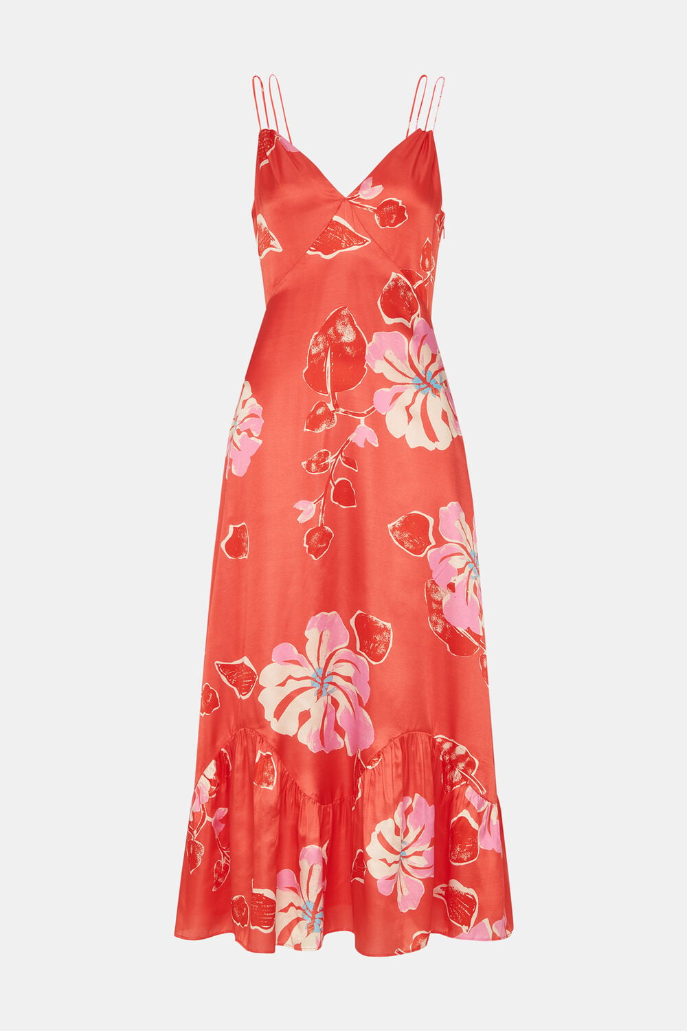 Hibiscus Print Raffa Dress