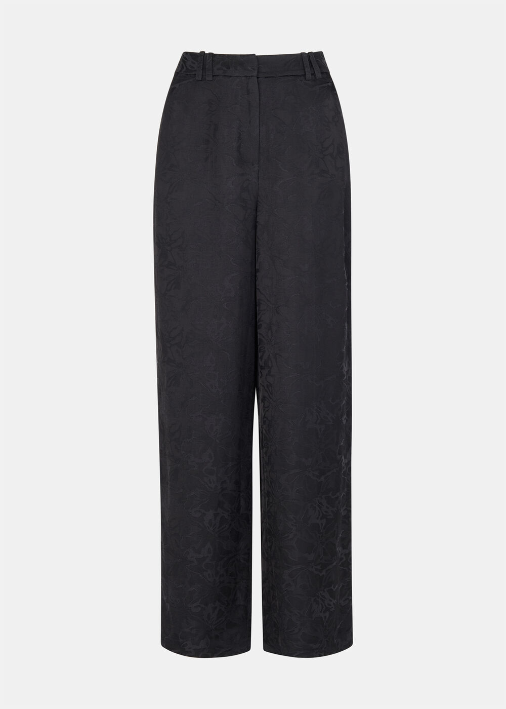 Jacquard Straight Leg Trouser