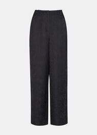 Jacquard Straight Leg Trouser