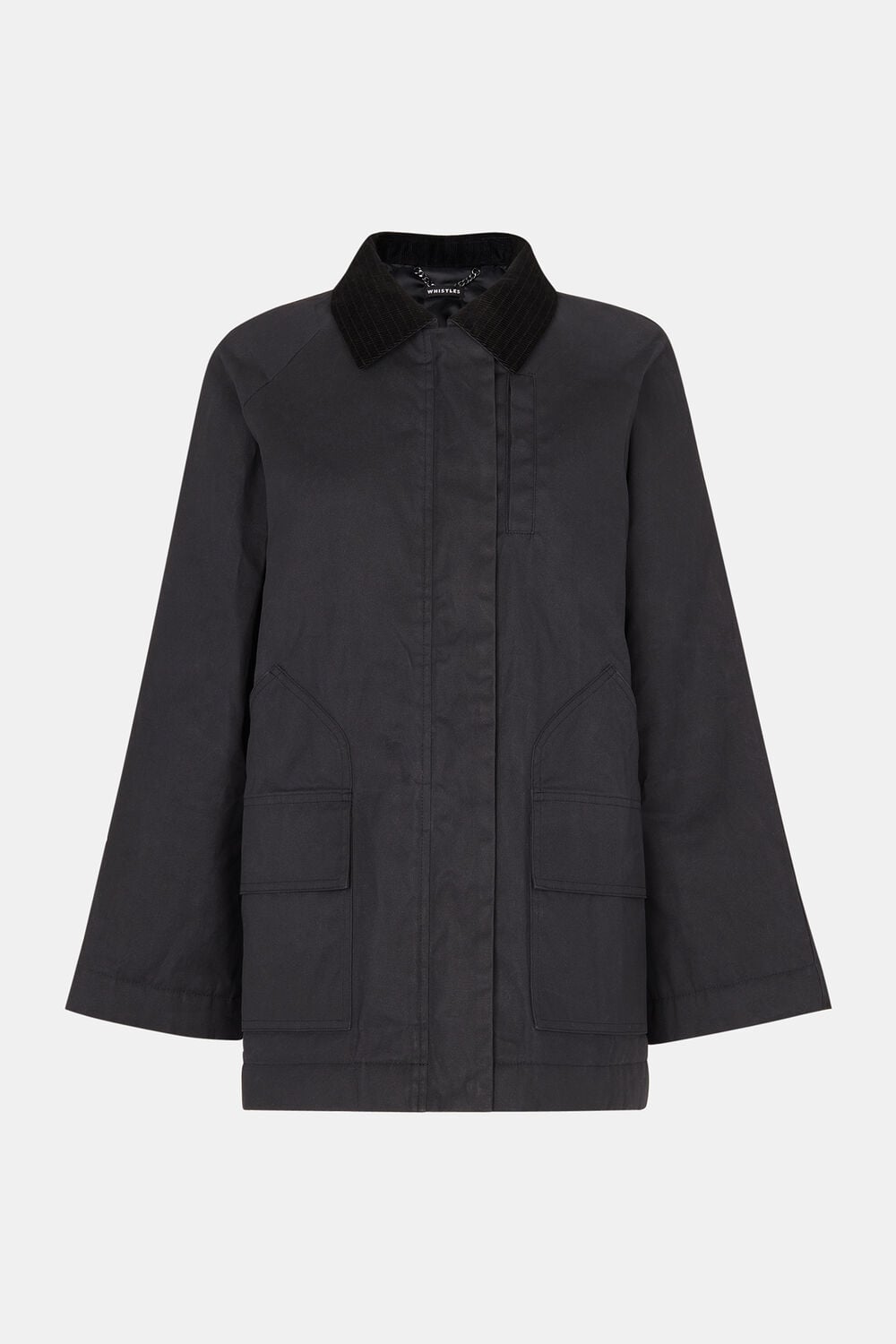 Black Fern Waxed Barn Jacket