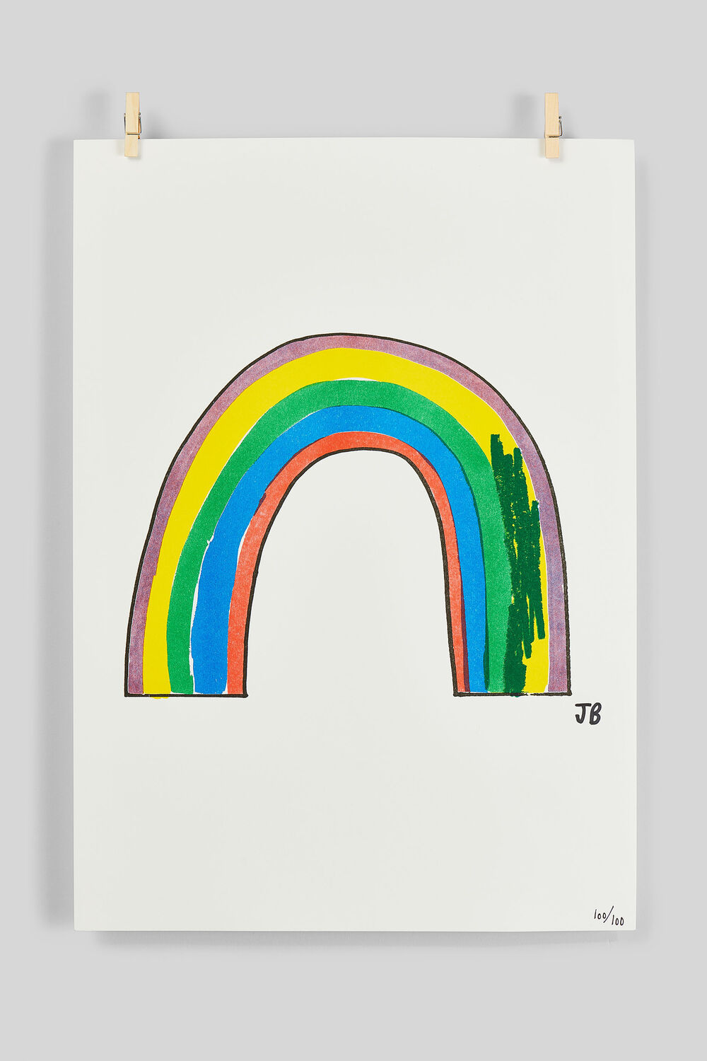 John Booth Pride Charity Print Multicolour