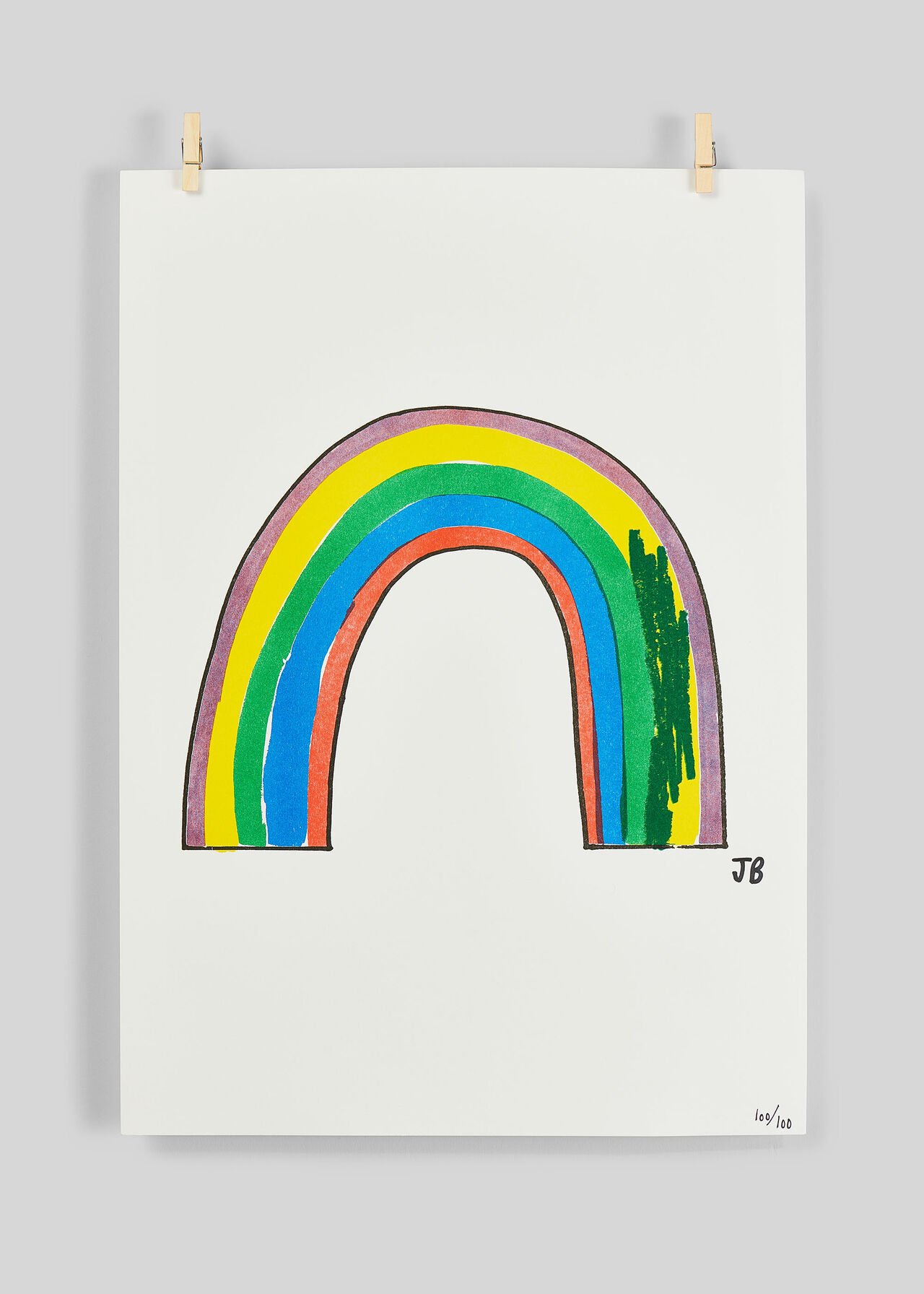 John Booth Pride Charity Print Multicolour