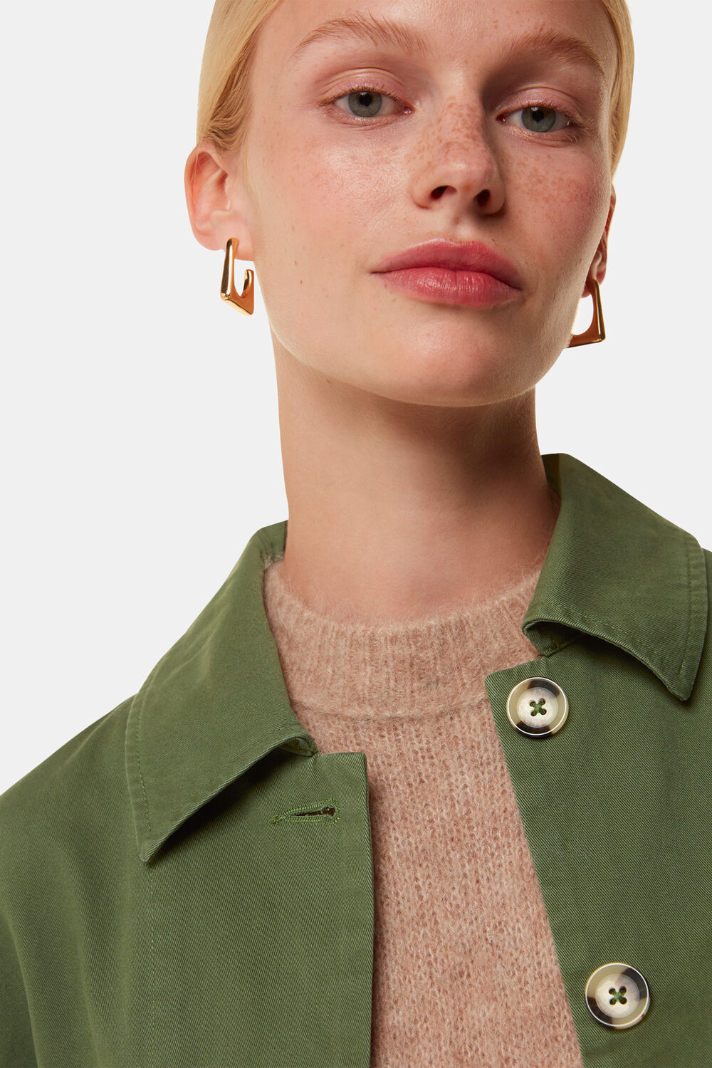 Dark Green Marie Casual Jacket