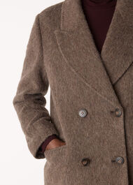 Maxi Double Breasted Wool Coat