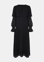 Hot Fix Cape Midi Dress