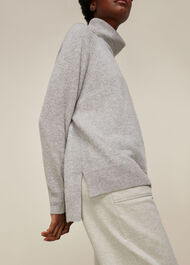 Cashmere Roll Neck Knit