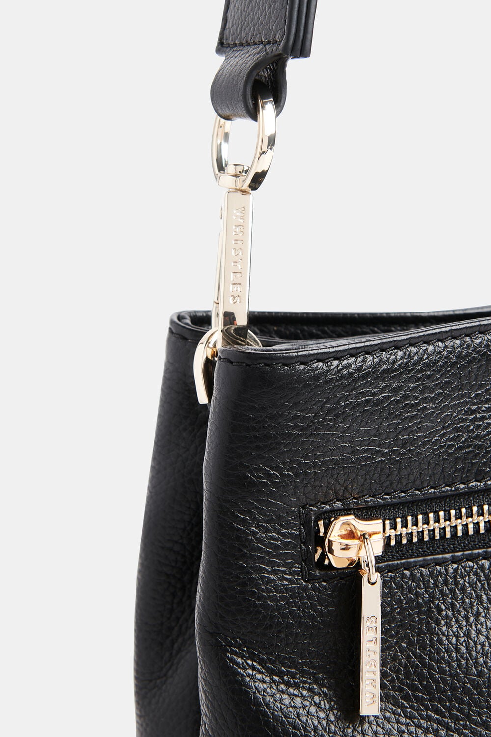 Black Dion Bucket Bag