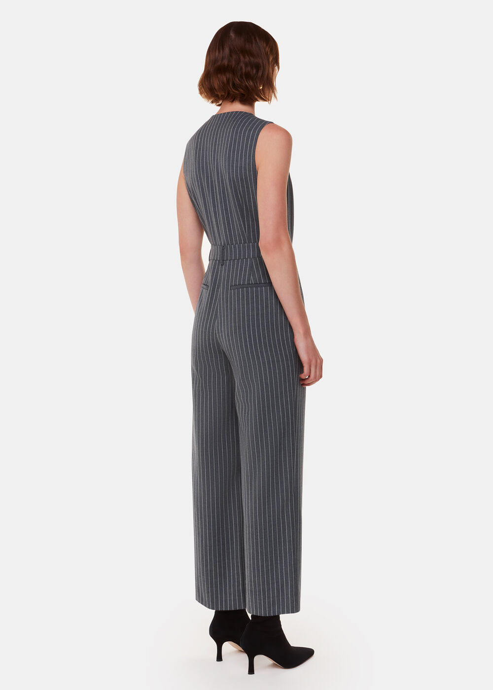 Pinstripe Jumpsuit