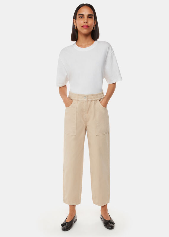 Neutral Tessa Casual Pants 