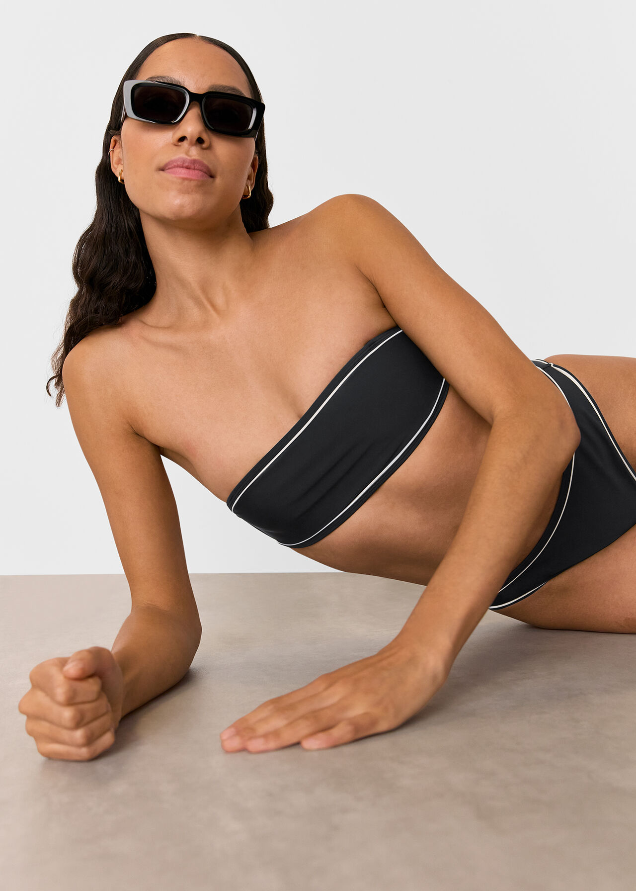 Piper Contrast Bikini Top