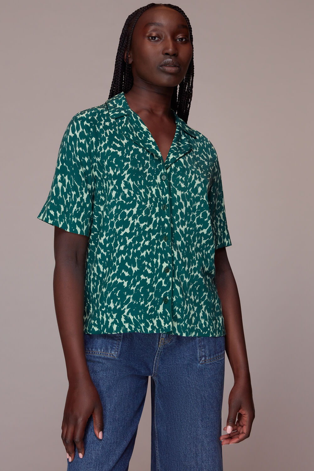 Sahara Cat Alena Pyjama Shirt