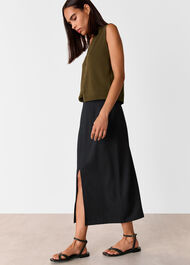 Ponte Straight Skirt