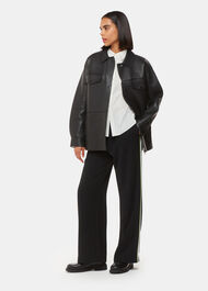 Crepe Side Stripe Trouser