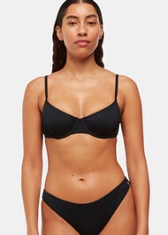 Ribbed Underwire Bikini Top