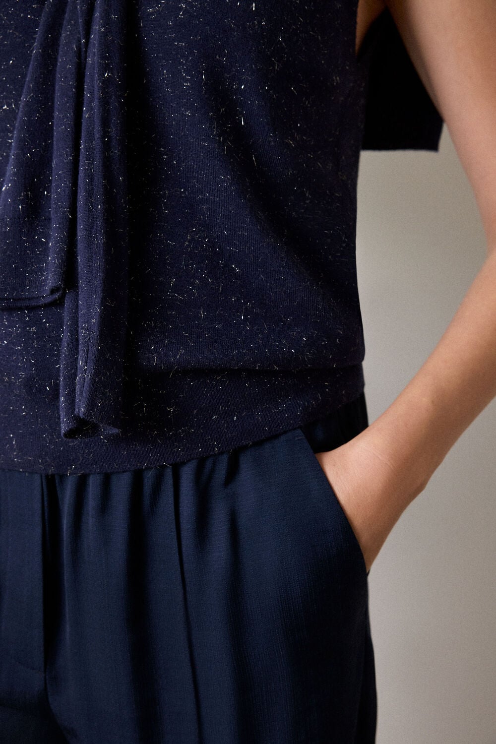 Navy Annie Sparkle Tank