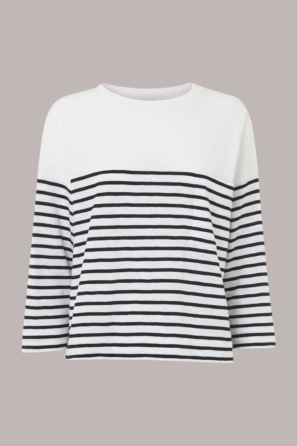 Breton Cotton Pocket Top