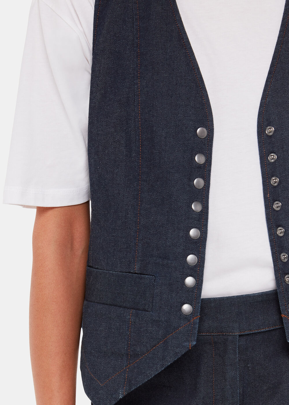 Joanna Denim Waistcoat