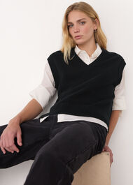 Wool V Neck Tank