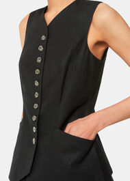 Lindsey Linen Blend Waistcoat